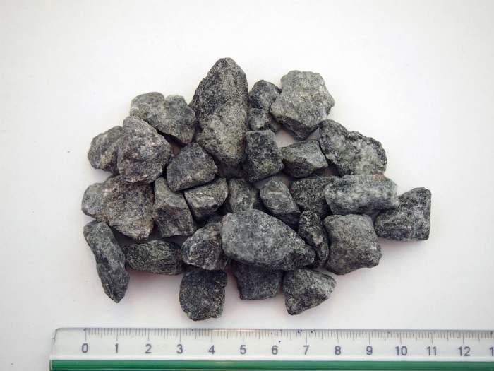 salg af Granitskærver sort 11-16 mm - 1000 kg, leveret