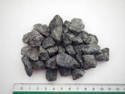 salg af Granitskærver sort 11-16 mm - 2 x 1000 kg, leveret