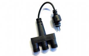 3-vejs el-stik til 12V