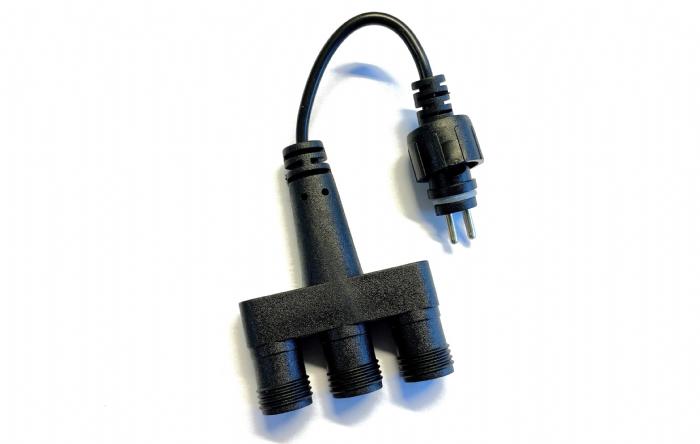 salg af 3-vejs el-stik til 12V