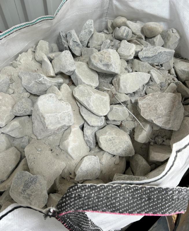 salg af 500 kg små sprængstykker 5-12 cm