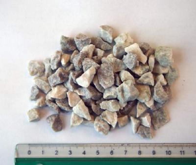 salg af Granitskærver hvidmix 8-11 mm - 7 x 1000 kg, leveret