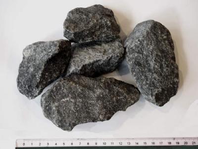 salg af Granitskærver Jernbane sort  - 7 x 1000 kg, leveret