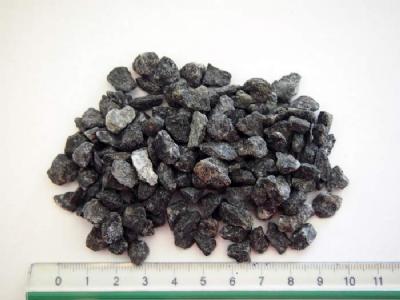 salg af Granitskærver sort 5-8 mm - 7 x 1000 kg, leveret