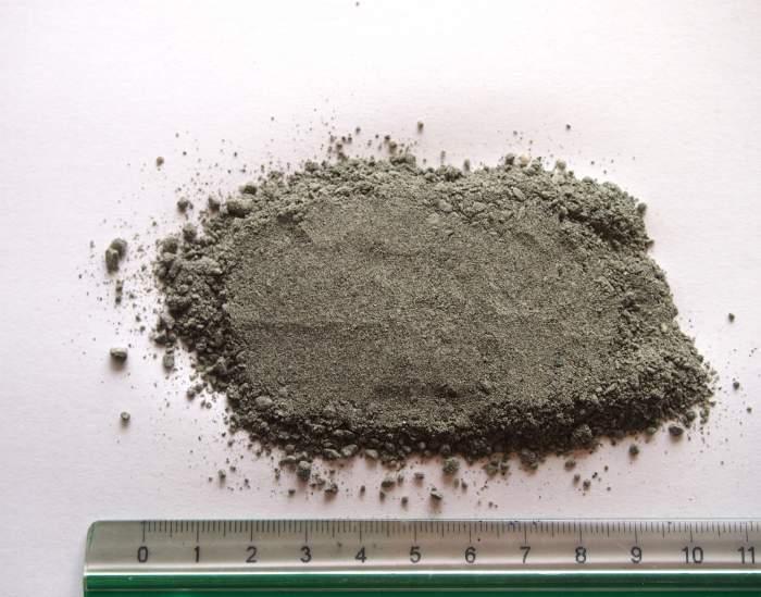 salg af Gråsort stenmel - 8 x 1000 kg