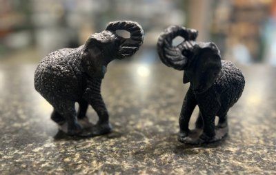 African sun elefant fedtsten