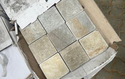 salg af Albino skifer mosaik restparti