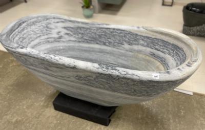 salg af Badekar L160 cm hvid marmor