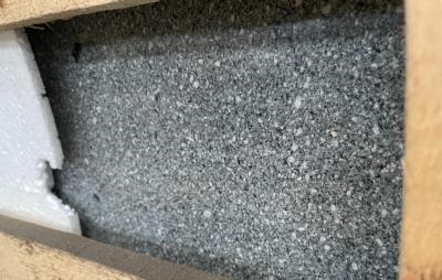 salg af Bænk V-sæde grå granit