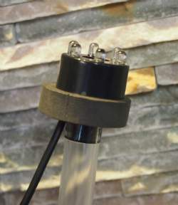 Montering af LEDlys i vandsten