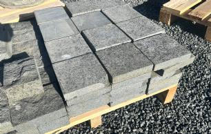Basalt fliser 15 x 15 x 3 cm