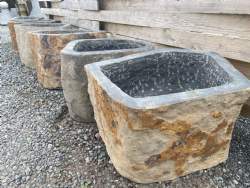 basalt trug planter