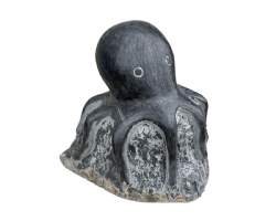 Blæksprutte sort granit
