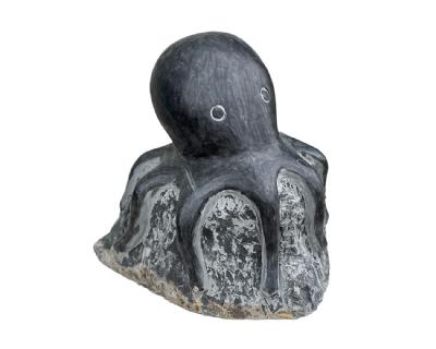 salg af Blæksprutte sort granit