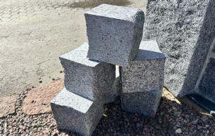 Blok blå Larvikitt granit