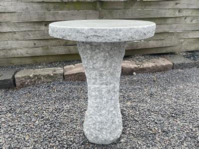 salg af Cafébord lysgrå granit