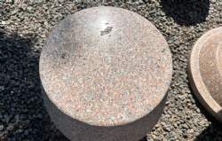 taburet rosa granit huller