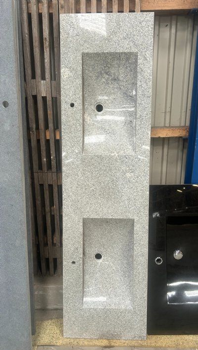 Bordplade m. dobbeltvask Viscount White