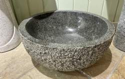 vask gråsort granit bowl