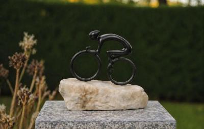 salg af Cykelrytter på sten