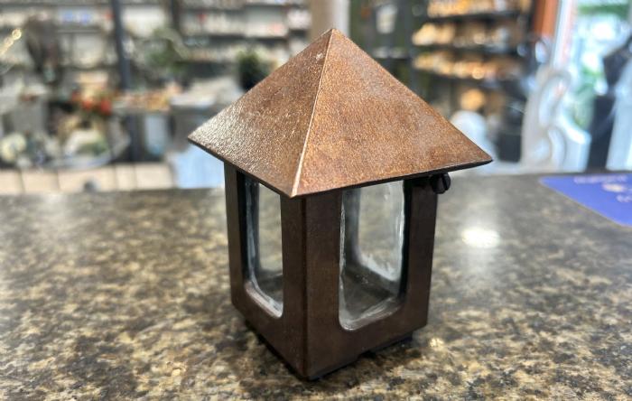 salg af Bronze mini lanterne