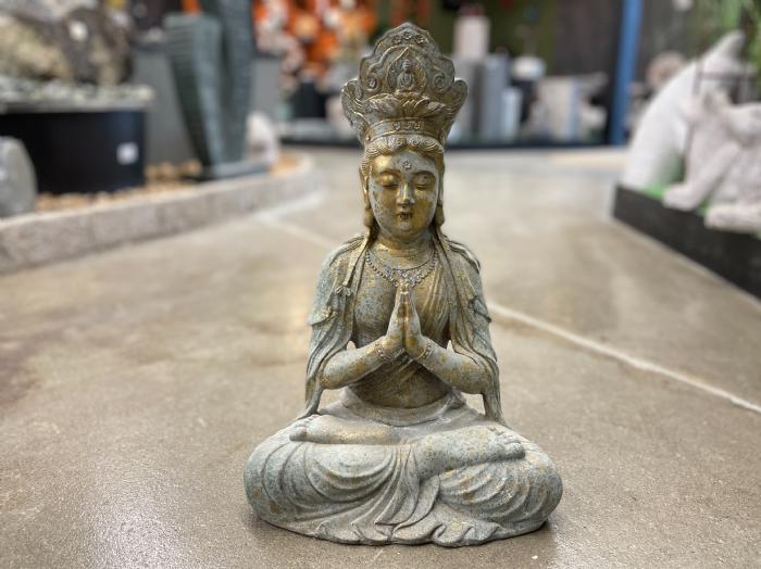 salg af Buddha siddende grøn