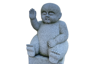salg af Buddha med løftet hånd
