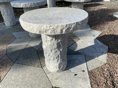 salg af Cafebord lysgrå granit