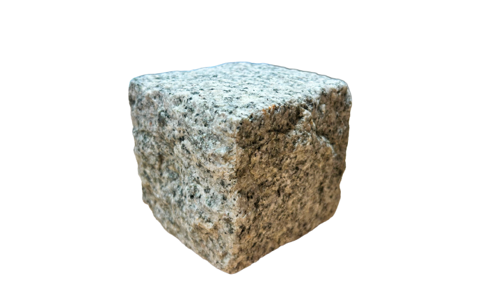salg af Chaussésten grå indisk granit