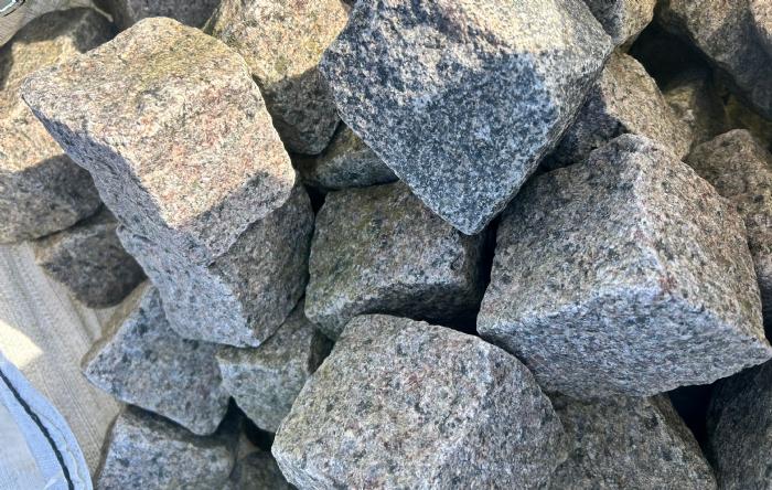 salg af Chaussesten moselykke granit