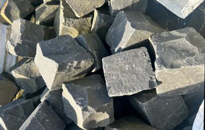 salg af Chaussesten sort basalt 1000 kg