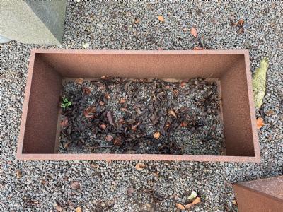 salg af Corten kasser