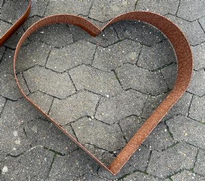 salg af Corten plantehjerte