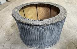 rattan skæv affarvet