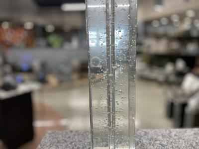 salg af Crystal firkant 8x8x50 cm