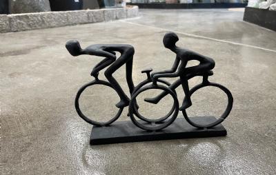 salg af Cyklister sort metal