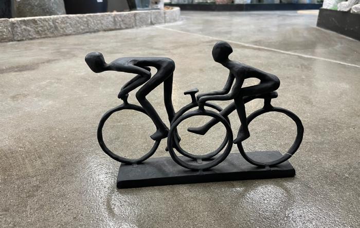 salg af Cyklister sort metal