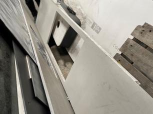 DEKTON bordplade hvid m. udskæring