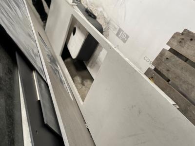 salg af DEKTON bordplade hvid m. udskæring