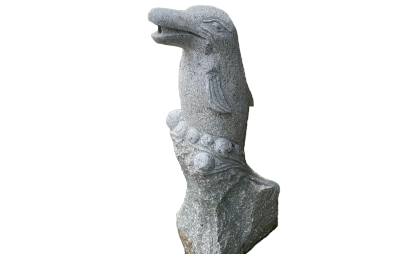 salg af Delfin grå granit H80 cm