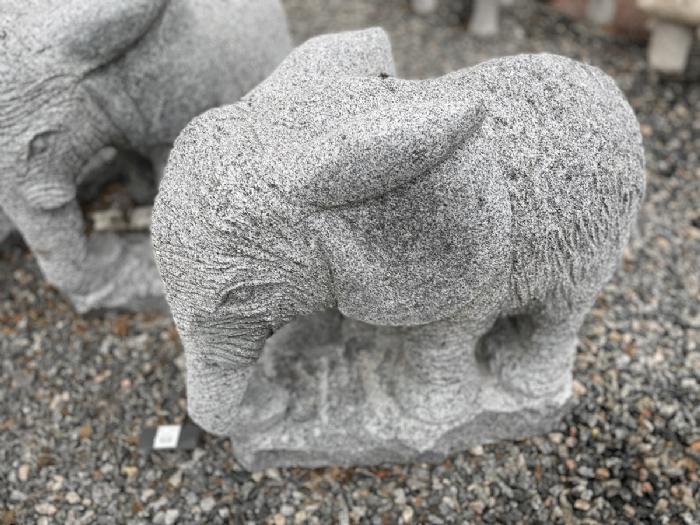 salg af Elefant gråsort med polerede ører
