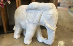 elefant hvid marmor