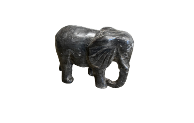 salg af Sort marmor elefant, L. 20 cm
