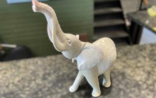 Fedtsten elefant maxi unika