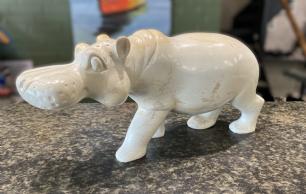 Fedtsten hippo flodhest (694)