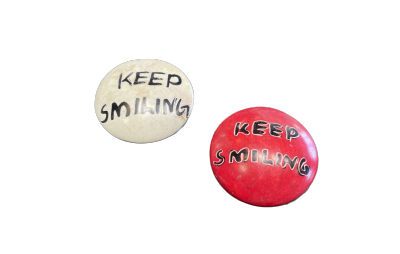 salg af Fedtsten Keep Smiling
