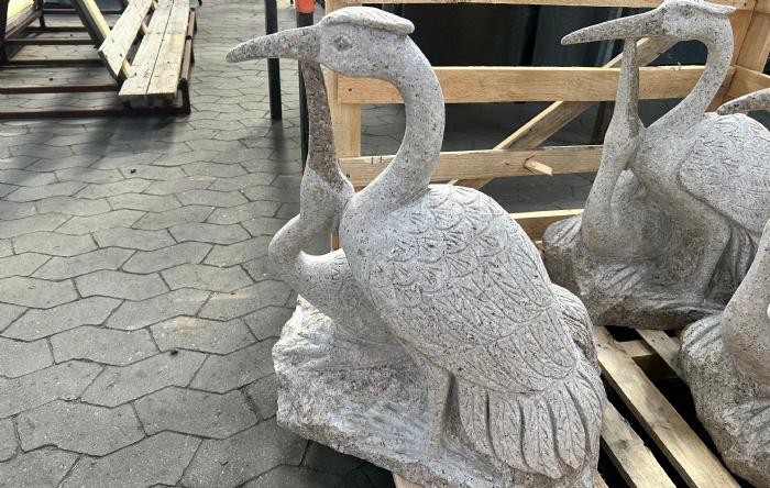 salg af Fiskehejre rosa granit