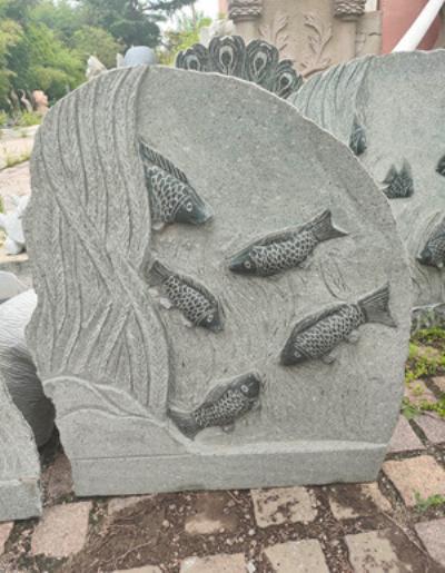 salg af Fiskeskulptur Væg