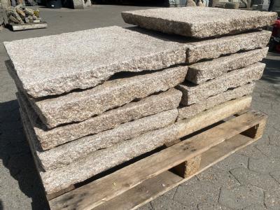salg af Fliser rosa granit 60x60 stokhugget