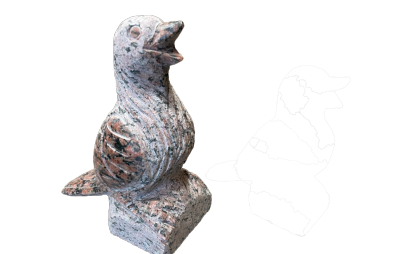 salg af Fugl syngende H18 cm